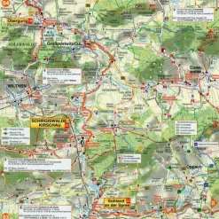 SPREE-RADWEG 1 : 50 000. RADWANDERKARTE - Fahrradkarte