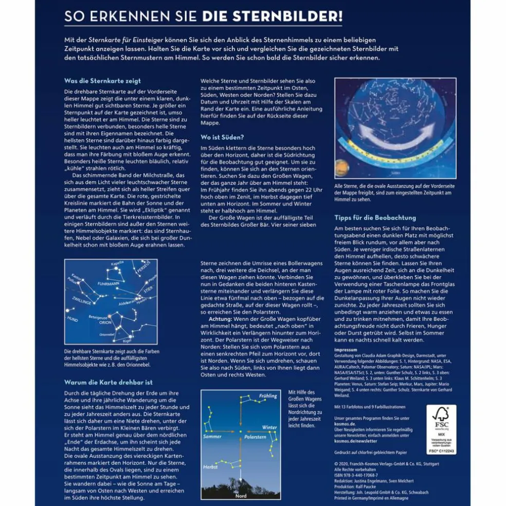 STERNKARTE FÜR EINSTEIGER - Sachbuch