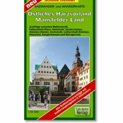 ÖSTLICHES HARZVORLAND - MANSFELDER LAND - Wanderkarte