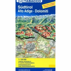 STRASSENKARTE SÜDTIROL -DOLOMITI 1:150 000 - Straßenkarte