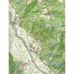 TABACCO 046 LANA ETSCHTAL - Wanderkarte