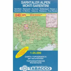 TABACCO 040 SARNTALER ALPEN - Wanderkarte