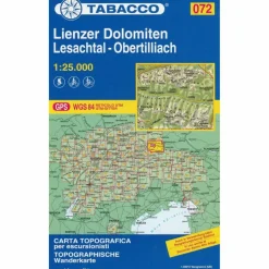 TABACCO WANDERN 1:25.000 LIENZER DOLOMITEN - Wanderkarte