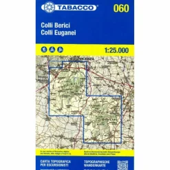 TABACCO WANDERN COLLI EUGANEI 1:25000