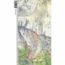 TABACCO WANDERN VINSCHGAU SESVENNA 1:25000