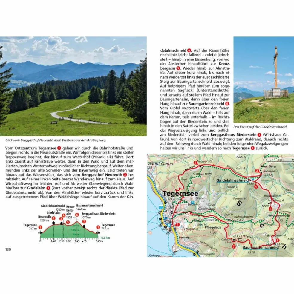 TEGERNSEER UND SCHLIERSEER BERGE - Wanderführer