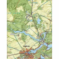 TEMPLIN 1 : 35 000 RAD-, WANDER- UND GEWÄSSERKARTE - Fahrradkarte