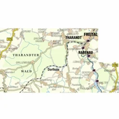 THARANDER WALD - Wanderkarte