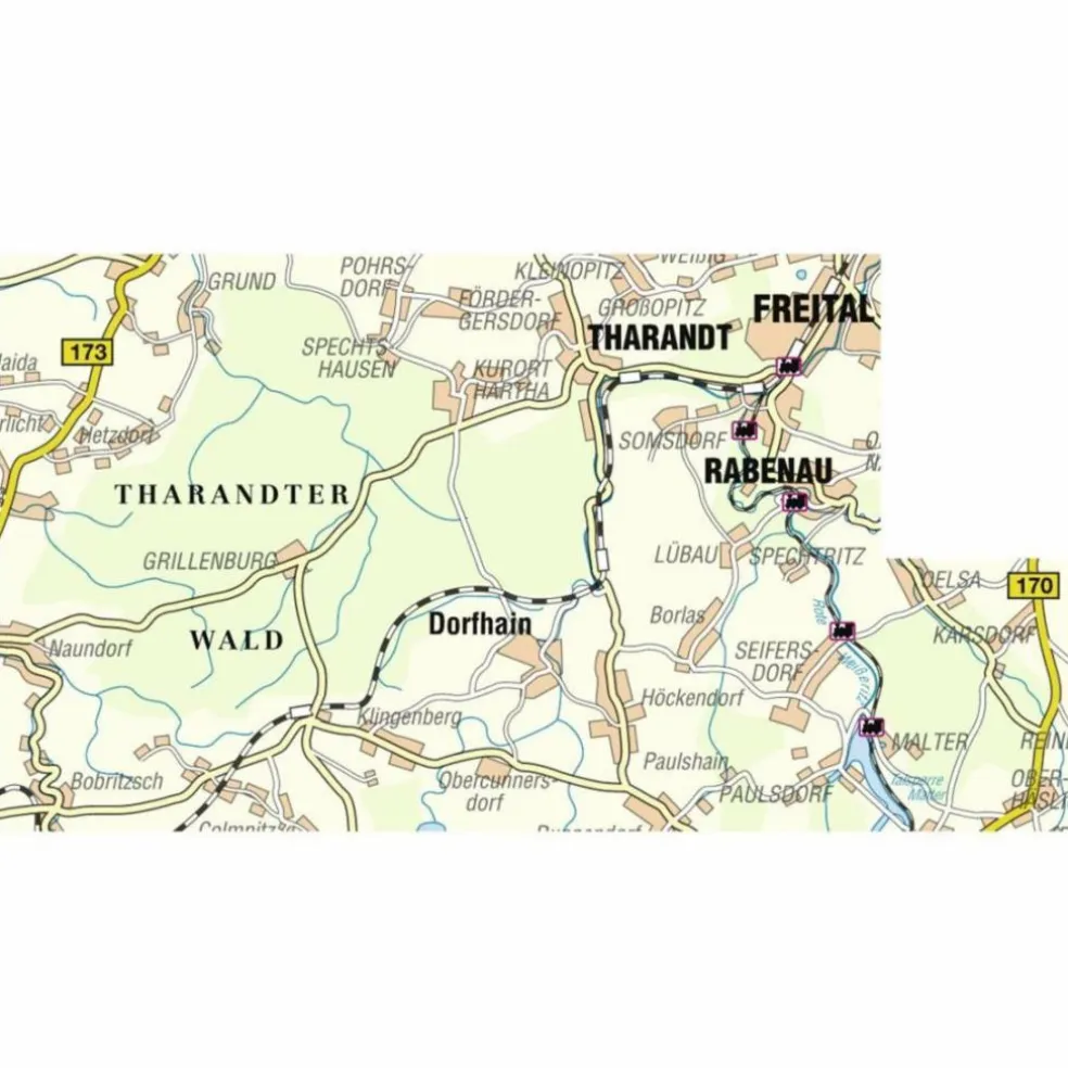 THARANDER WALD - Wanderkarte