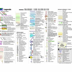 TOURENATLAS TA4 WASSERWANDERN 04 OBERWESER-LEINE - Wasserkarte