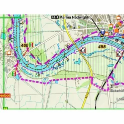 TOURENATLAS TA8 WASSERWANDERN 08 MAGDEBURG-HAMBURG - Reiseführer