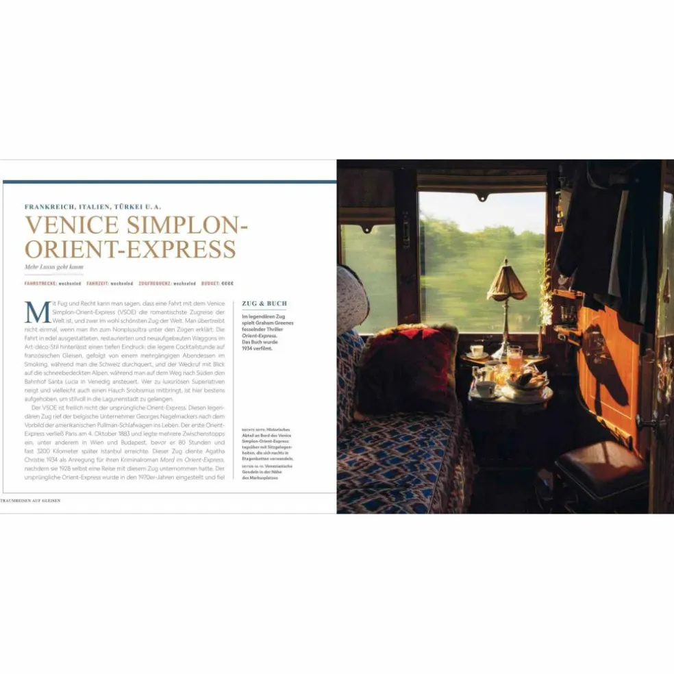 TRAUMREISEN AUF GLEISEN - Bildband