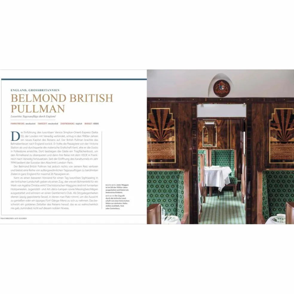 TRAUMREISEN AUF GLEISEN - Bildband