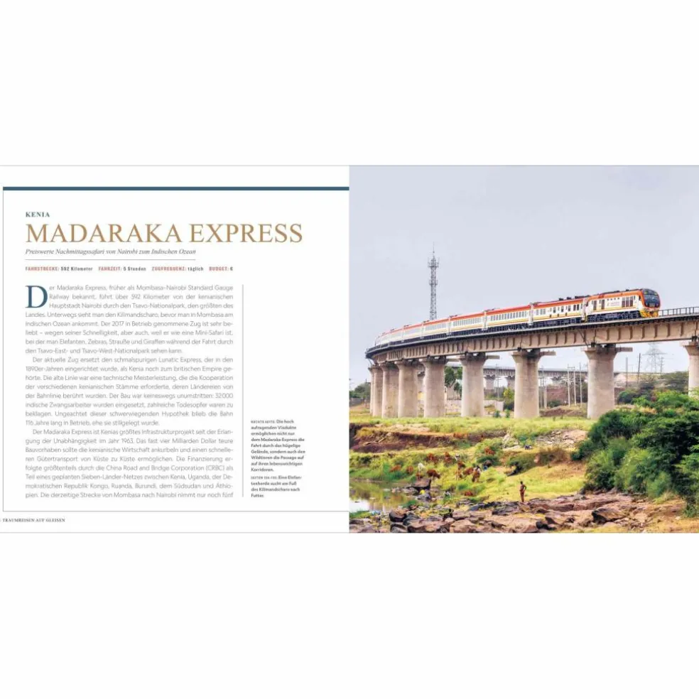 TRAUMREISEN AUF GLEISEN - Bildband