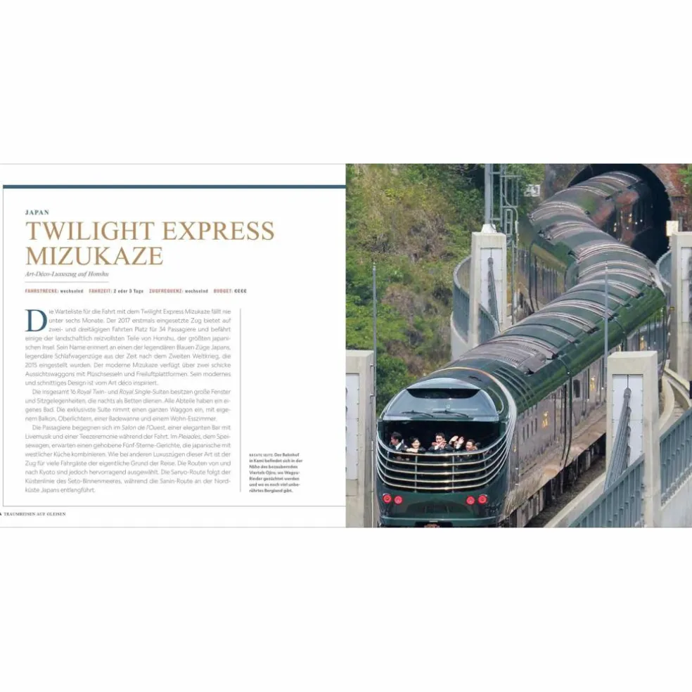 TRAUMREISEN AUF GLEISEN - Bildband