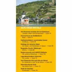 TRESCHER REISEFÜHRER FLUSSKREUZFAHRTEN RHEIN