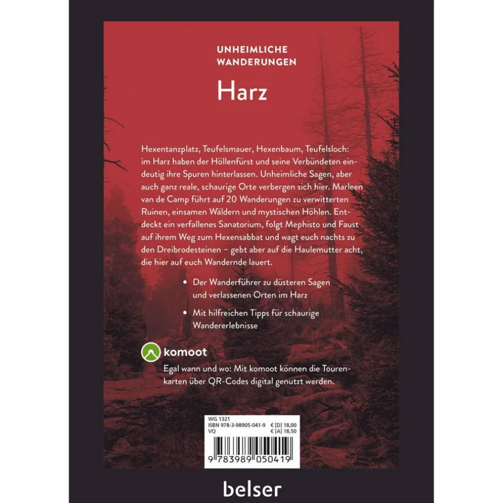 UNHEIMLICHE WANDERUNGEN HARZ - Wanderführer