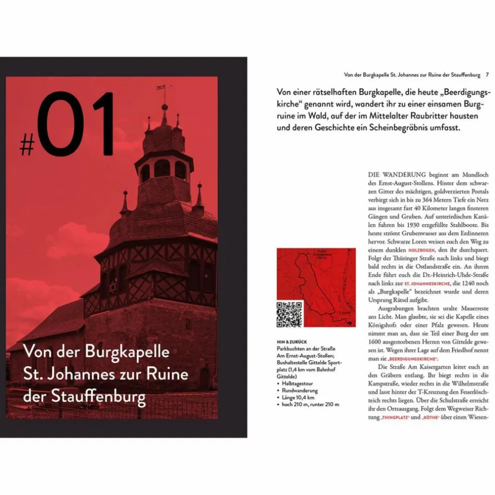 UNHEIMLICHE WANDERUNGEN HARZ - Wanderführer