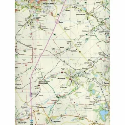 UNTERES SAALETAL, WEIßENFELS, MERSEBURG - Wanderkarte