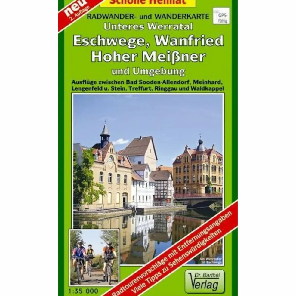 UNTERES WERRATAL. ESCHWEGE, WANFRIED - Wanderkarte