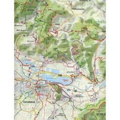 UNTERES WERRATAL. ESCHWEGE, WANFRIED - Wanderkarte