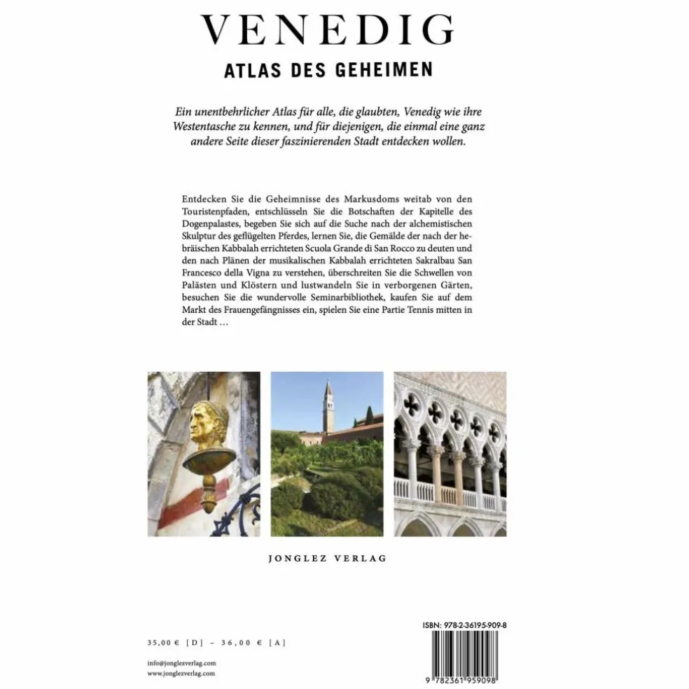 VENEDIG - ATLAS DES GEHEIMEN - Reiseführer