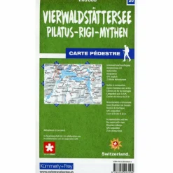 VIERWALDSTÄTTERSEE / PILATUS - RIGI - MYTHEN 20 WANDERKARTE - Wanderkarte