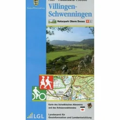 VILLINGEN-SCHWENNINGEN 1 : 50 000. TOPOG - Wanderkarte