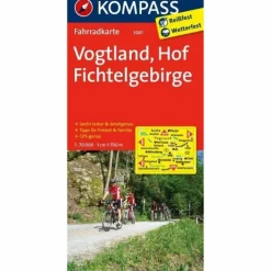 VOGTLAND - HOF - FICHTELGEBIRGE 1 : 70.000 - Fahrradkarte