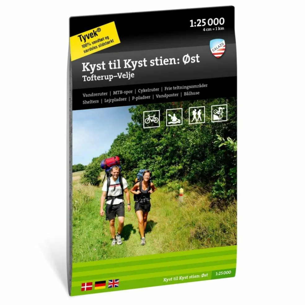 VON KÜSTE ZU KÜSTE - ÖSTLICHER TEIL - Karte