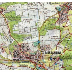 W232 NERESHEIM - SONTHEIM A.D.BRENZ, DILLINGEN A.D.DONAU - Wanderkarte