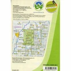 W234 WANDERKARTE 1:25 000 ACHERN