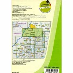 W224 WANDERKARTE 1:25 000 RASTATT