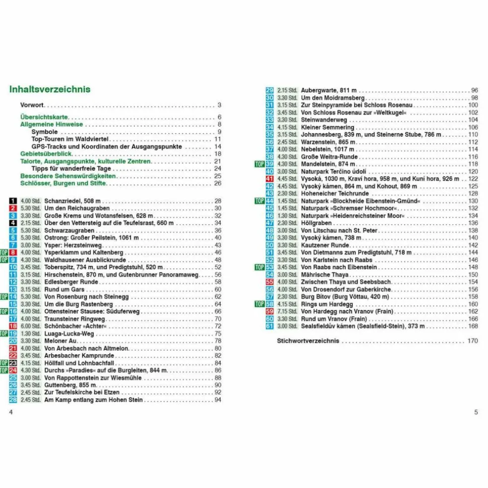 WALDVIERTEL - Wanderführer