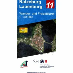 WANDER- UND FREIZEITKARTE RATZEBURG - LAUENBURG