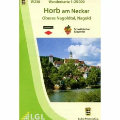 WANDERKARTE 1:25000 HORB AM NECKAR