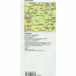 WANDERKARTE 43 SÜDLICHER OBERBERGISCHER KREIS - Wanderkarte