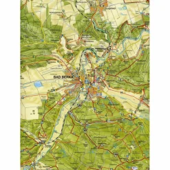WANDERKARTE BAD BERKA UND MITTLERES ILMT - Wanderkarte