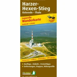 WANDERKARTE HARZER HEXEN-STIEG 1 : 25 00 - Wanderkarte