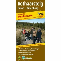 WANDERKARTE ROTHAARSTEIG 1 : 25 000 - Wanderkarte
