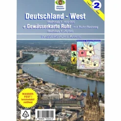 WASSERSPORT-WANDERKARTE 02. DEUTSCHLAND WEST