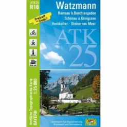 WATZMANN 1 : 25 000 - Wanderkarte