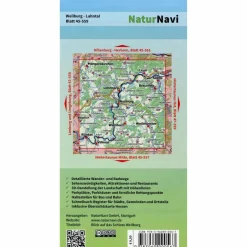 WEILBURG - LAHNTAL 1 : 25 000, BLATT 45- - Wanderkarte