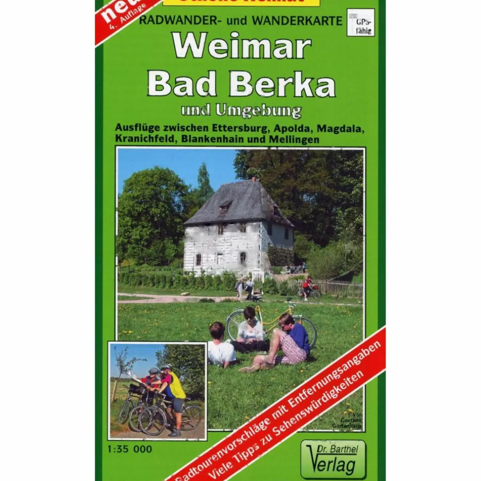 WEIMAR, BAD BERKA UND UMGEBUNG 1:35.000 - Wanderkarte