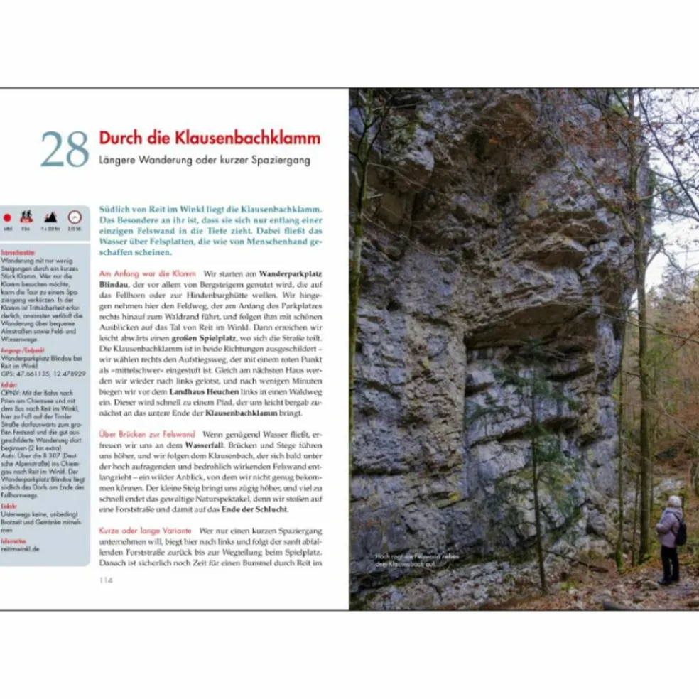 WILDE WASSERFÄLLE UND KLAMMEN IN DEN BAYERISCHEN HAUSBERGEN - Wanderführer