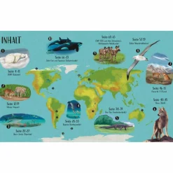 WILDEN TIEREN AUF DER SPUR - Kinderbuch