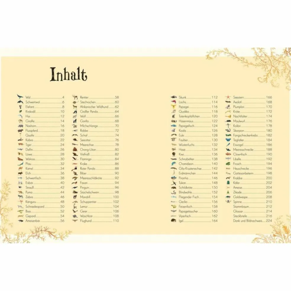 WUNDERVOLLE WELT DER TIERE - Kinderbuch