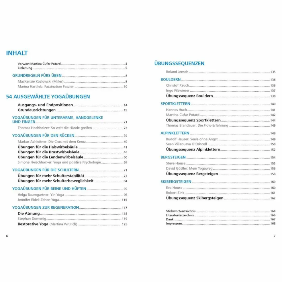YOGA FÜR KLETTERER UND BERGSPORTLER - Klettertraining
