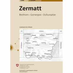 ZERMATT 1 : 25 000 - Wanderkarte