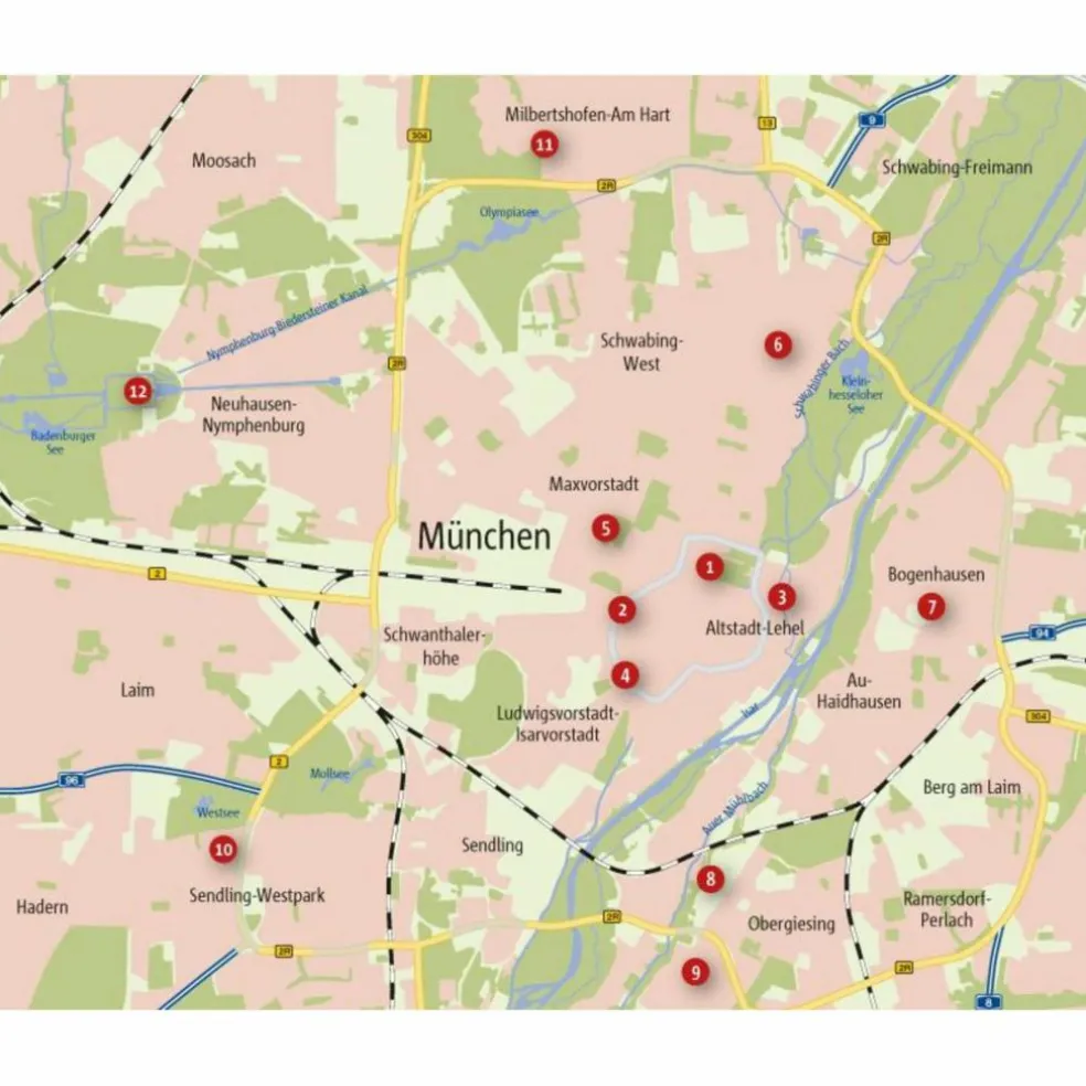 ZU FUß DURCH MÜNCHEN - Reiseführer